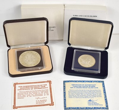 Lot 193 - Two Royal Mint silver commemorative coins...