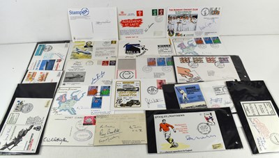 Lot 67 - A collection of signed First Day Covers to...