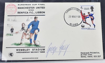 Lot 65 - A European Cup Final commemorative first day...
