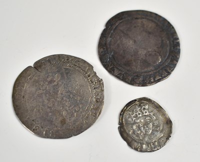 Lot 185 - A Henry VII silver hammered penny together...