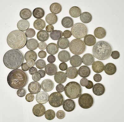 Lot 230 - A quantity of GB silver coins to include...
