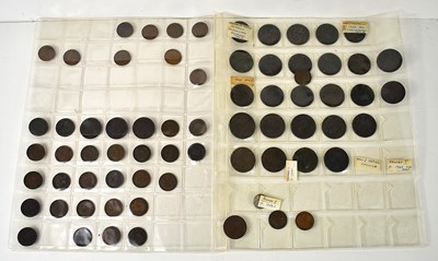 Lot 182 - A group of copper coins to include William III...