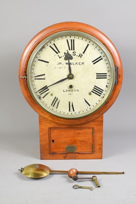 Lot 321 - A London, Midland and Scottish Railway oak...