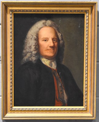 Lot 377 - A 19th century oil on board painting depicting...