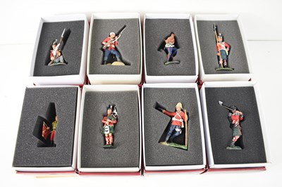 Lot 20 - A group of W. Britain metal toy soldiers to...