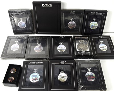 Lot 322 - A group of pocket watches to include Atlas...