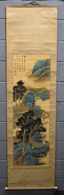 Lot 379 - Yun Pu Shan Ren (Chinese, 20th century): A ink...