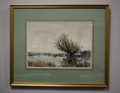 Lot 359 - Ronald Crampton (20th Century): Flood on the...