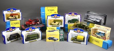 Lot 23 - A group of Corgi Solido boxed model vehicles,...