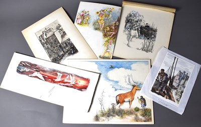 Lot 283 - Shirley Tourret (illustrator 1935-2007): a...