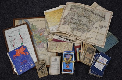 Lot 81 - Large group of maps including a Don Thomas...