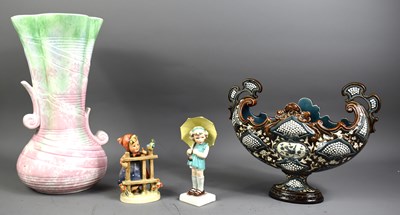 Lot 272 - A mid-century Hummel figurine of a young girl...