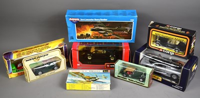 Lot 9 - A group of vintage boxed diecast and plastic...