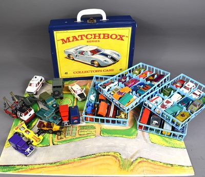 Lot 3 - A Matchbox Collectors Case No.41, the case...