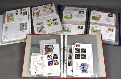 Lot 45 - Three albums of First Day Covers dating from...