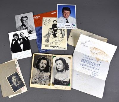 Lot 79 - Autographs: A Bing Crosby signed typed letter,...