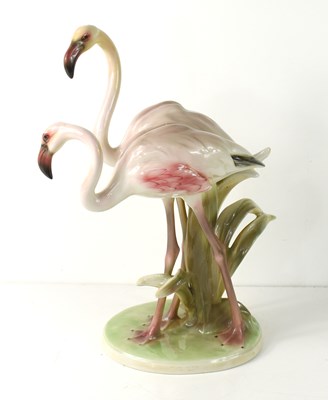 Lot 281 - An Austrian Royal Belvedere porcelain figure...