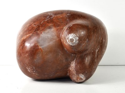 Lot 318 - A contemporary marble sculpture in the form of...