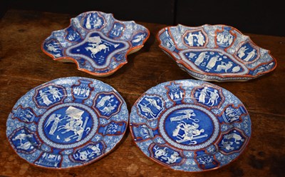 Lot 247 - Four early 19th century Copeland Spode Greek...