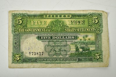 Lot 231 - Government of the Straits Settlements, $5...