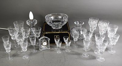 Lot 303 - A group of Waterford Crystal glassware, to...