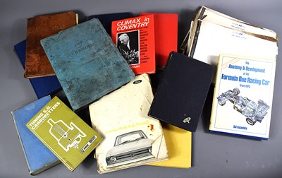 Lot 41 - A large selection of automobilia and aeroplane...