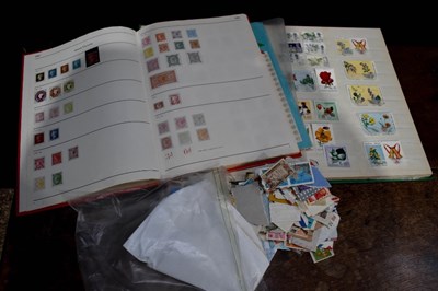 Lot 169 - Two stamp albums containing one Penny Red,...