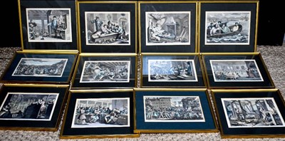 Lot 368 - A set of twelve framed 19th century prints,...