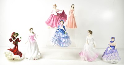 Lot 276 - A group of seven Royal Doulton porcelain...