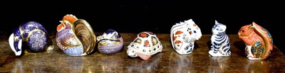Lot 295 - A group of Royal Crown Derby porcelain...