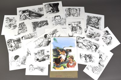 Lot 284 - Shirley Tourret (illustrator 1935-2007):...