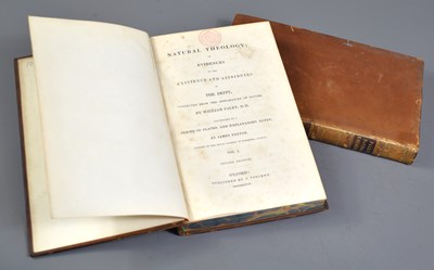 Lot 224 - Natural Theology or Evidences of the Existence...