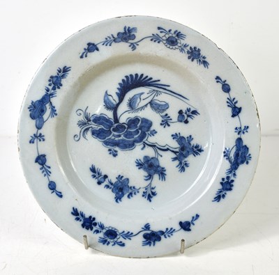 Lot 2 - An 18th century Delftware tin glazed...