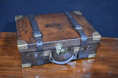 Lot 124 - A John Blanch & Sons Gunmakers cartridge case,...