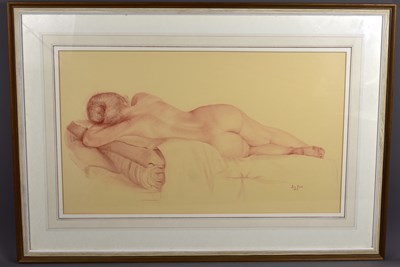 Lot 301 - Sara Clark, (British, 20th century); Portrait...