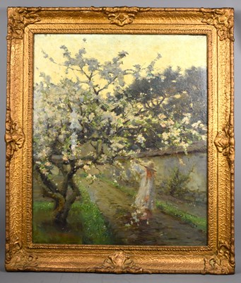 Lot 306 - Arthur Meade, (British, 1863-1947); Oil on...
