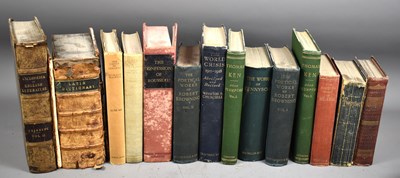 Lot 212 - A group of antique and collectable books to...