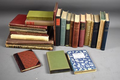 Lot 213 - A group of antique and collectable books to...