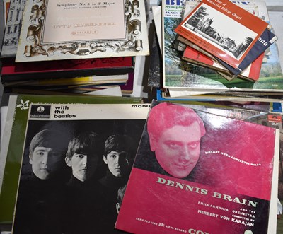 Lot 129 - A large group of vinyl records, predominantly...