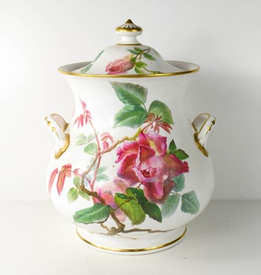Lot 48 - A large late Victorian Wemyss style hand...