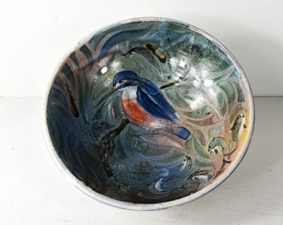 Lot 38 - Rob Bibby (20th century): studio pottery bowl,...
