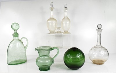 Lot 66 - A group of 19th century glassware to include a...