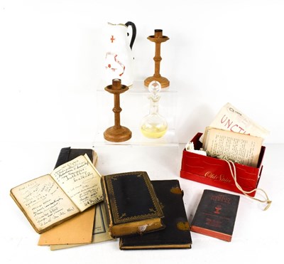 Lot 104 - A selection of ecclesiastical artefacts, to...