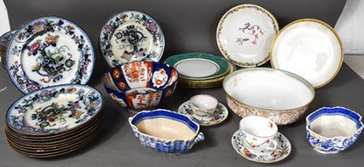 Lot 75 - A group of 19th century and later pottery to...