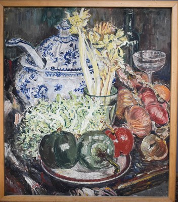 Lot 303 - Manner of Filippo de Pisis (20th century):...
