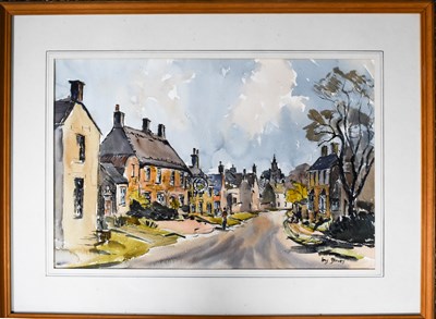 Lot 270 - IL Stevens (20th century): Lyddington,...