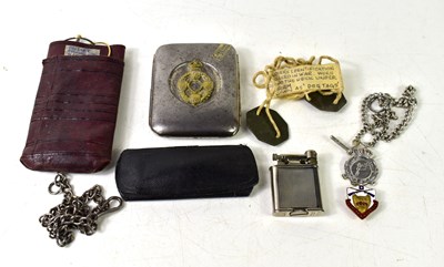 Lot 42 - A group of collectables to include a silver...