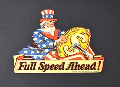 Lot 369 - An original Wadhams Oil Company, Uncle Sam...