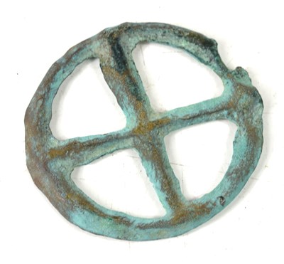 Lot 5 - Antiquities: A late Bronze Age / Roman bronze...
