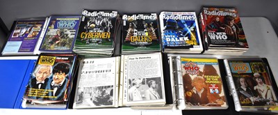 Lot 294 - A large collection of Doctor Who magazines,...